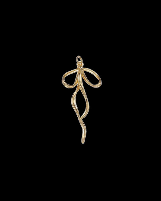 Whispy Bow Charm
