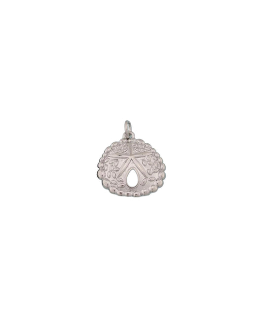 Silver Sand Dollar Charm