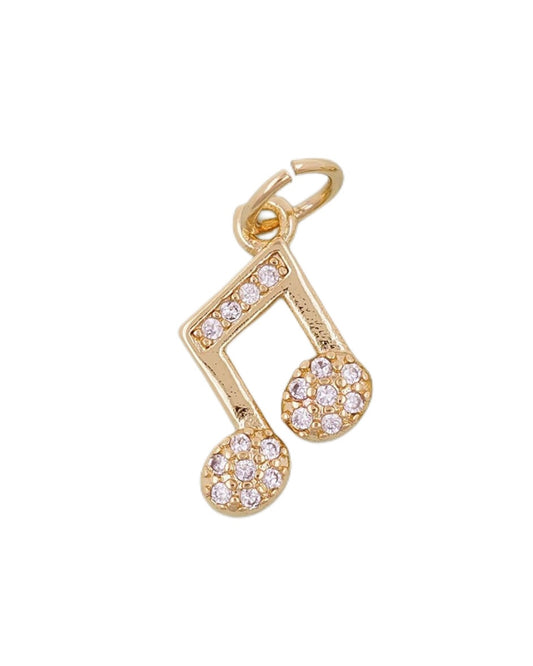 Two Music Note Charm