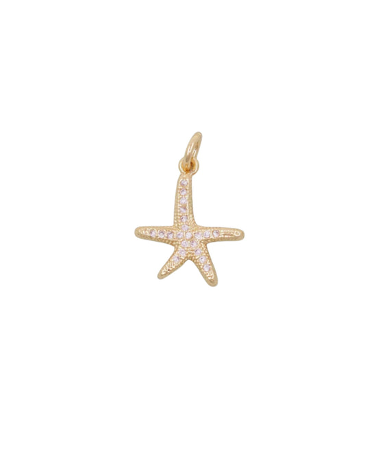 Tiny Shine Starfish Charm