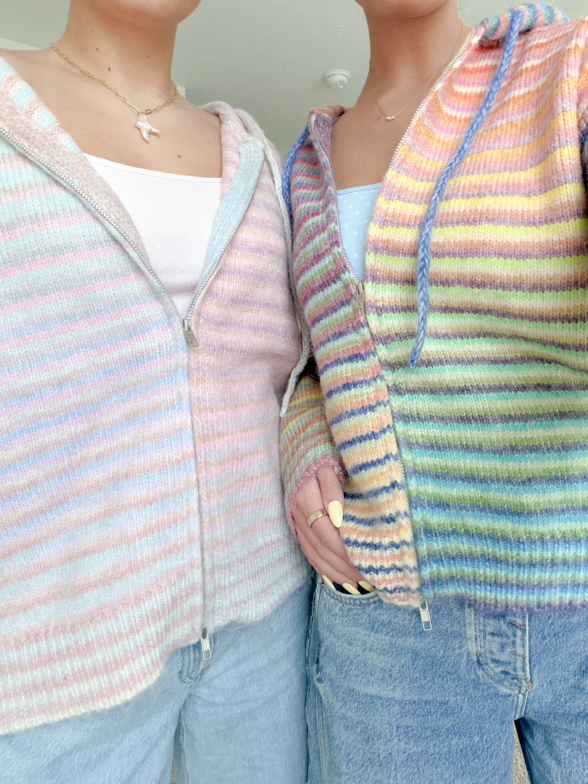 Sweetheart Zip-Up Sweater