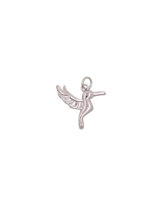 Silver Bird Charm