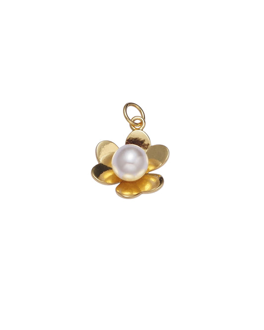 Pearl Flower Charm