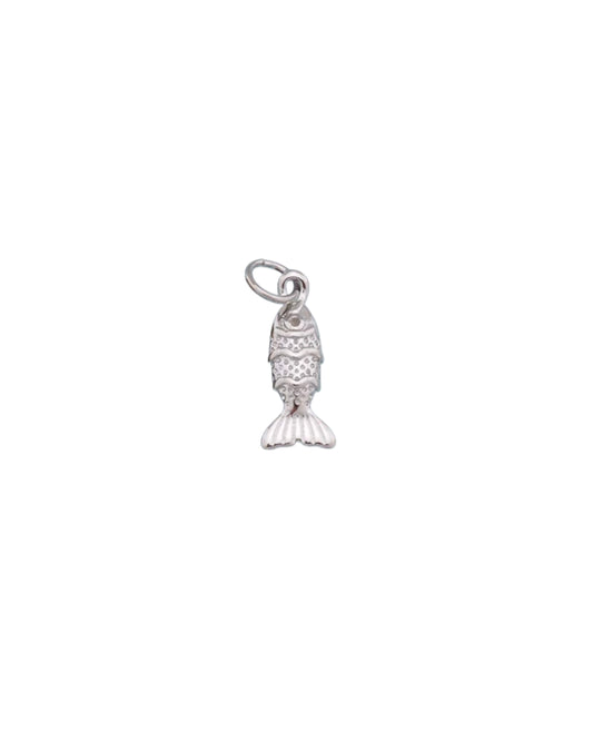 Silver Tiny Fish Charm