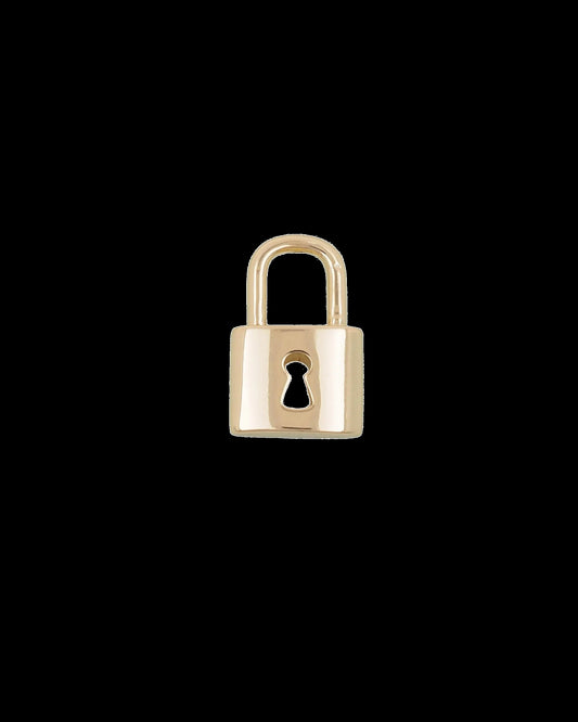 Lock with Key Hole Charm
