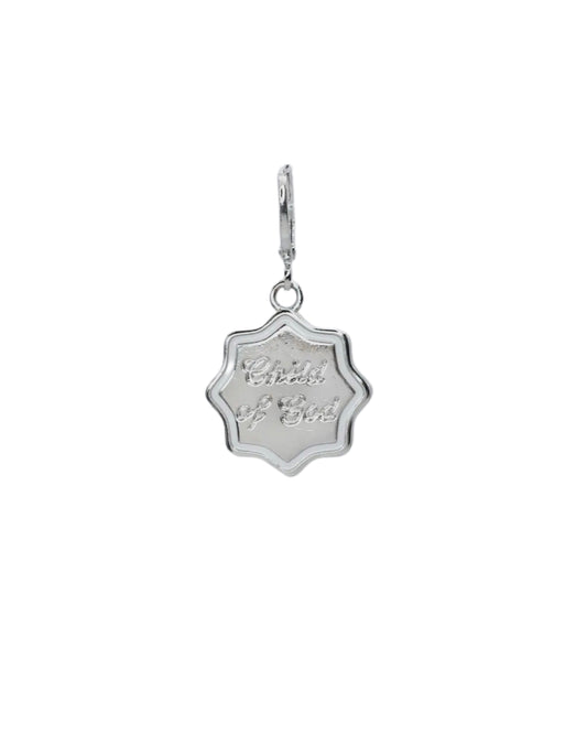 Silver Child of God Charm
