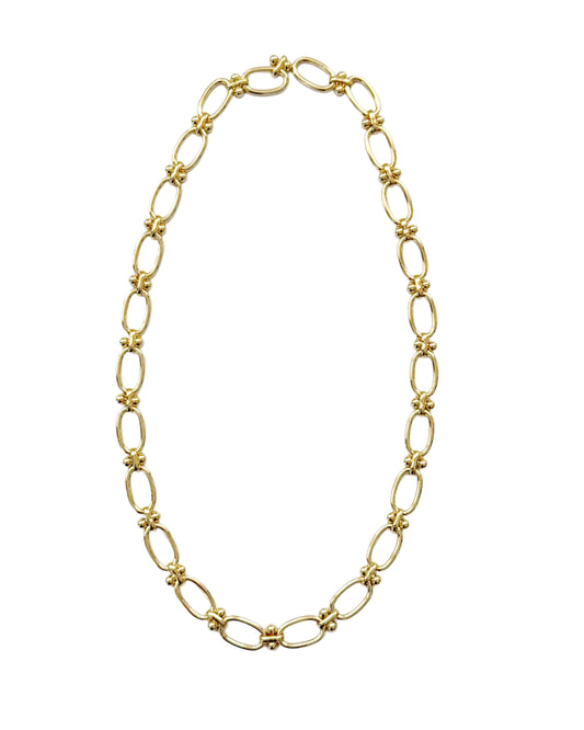Chunky Fancy Link Necklace