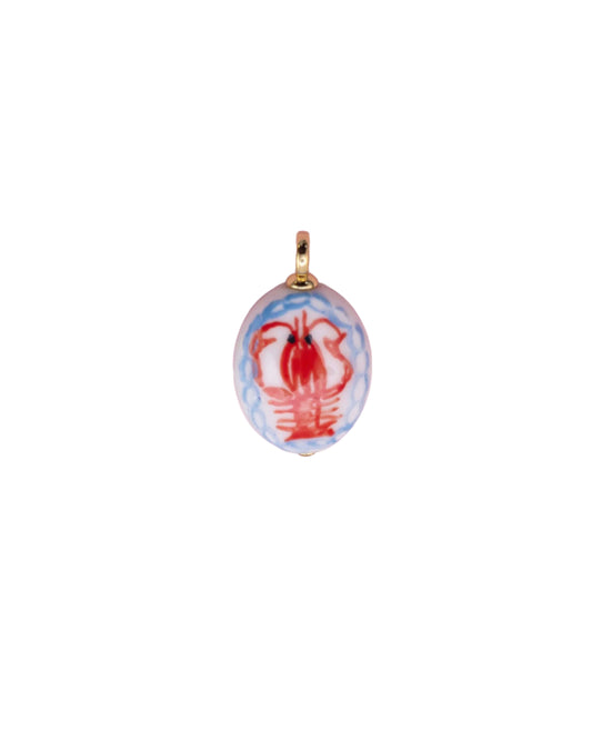 Lobster Ceramic Charm