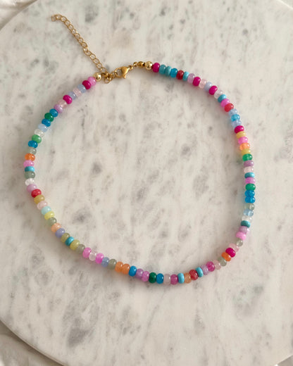 Confetti Gemstone Necklace