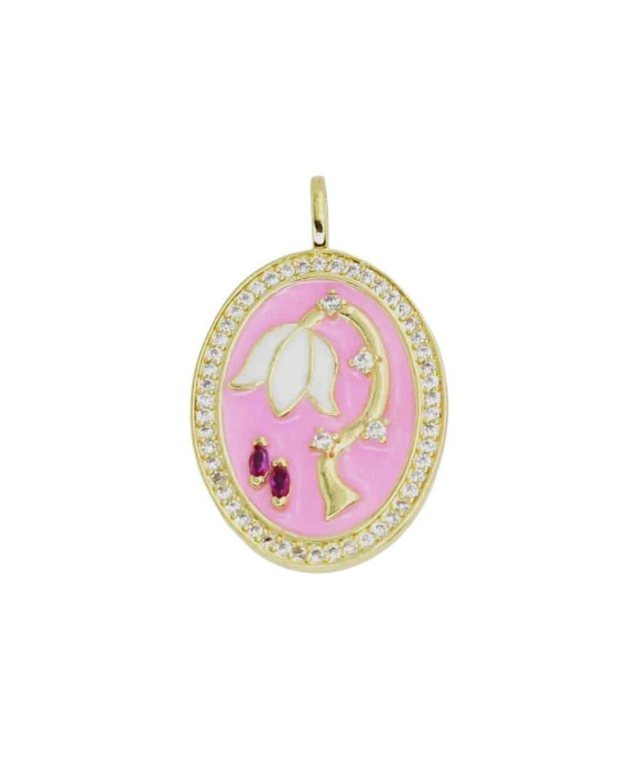 Belle Flower Charm