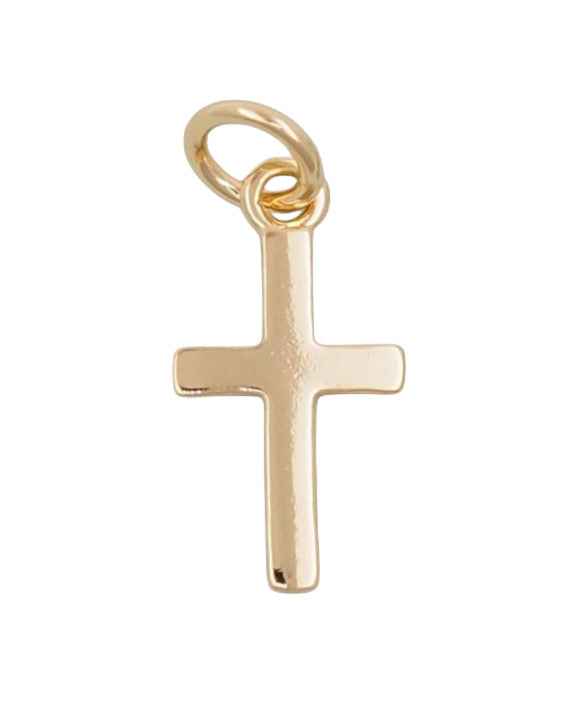 Gold Cross Charm