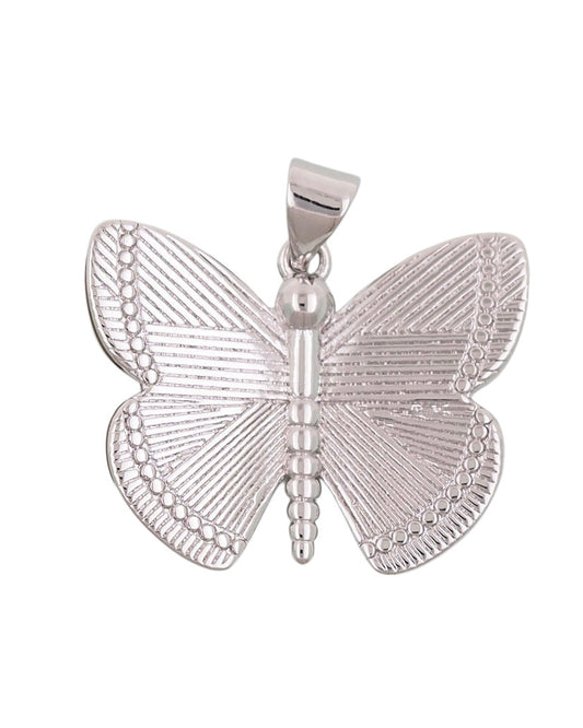 Silver Butterfly Charm