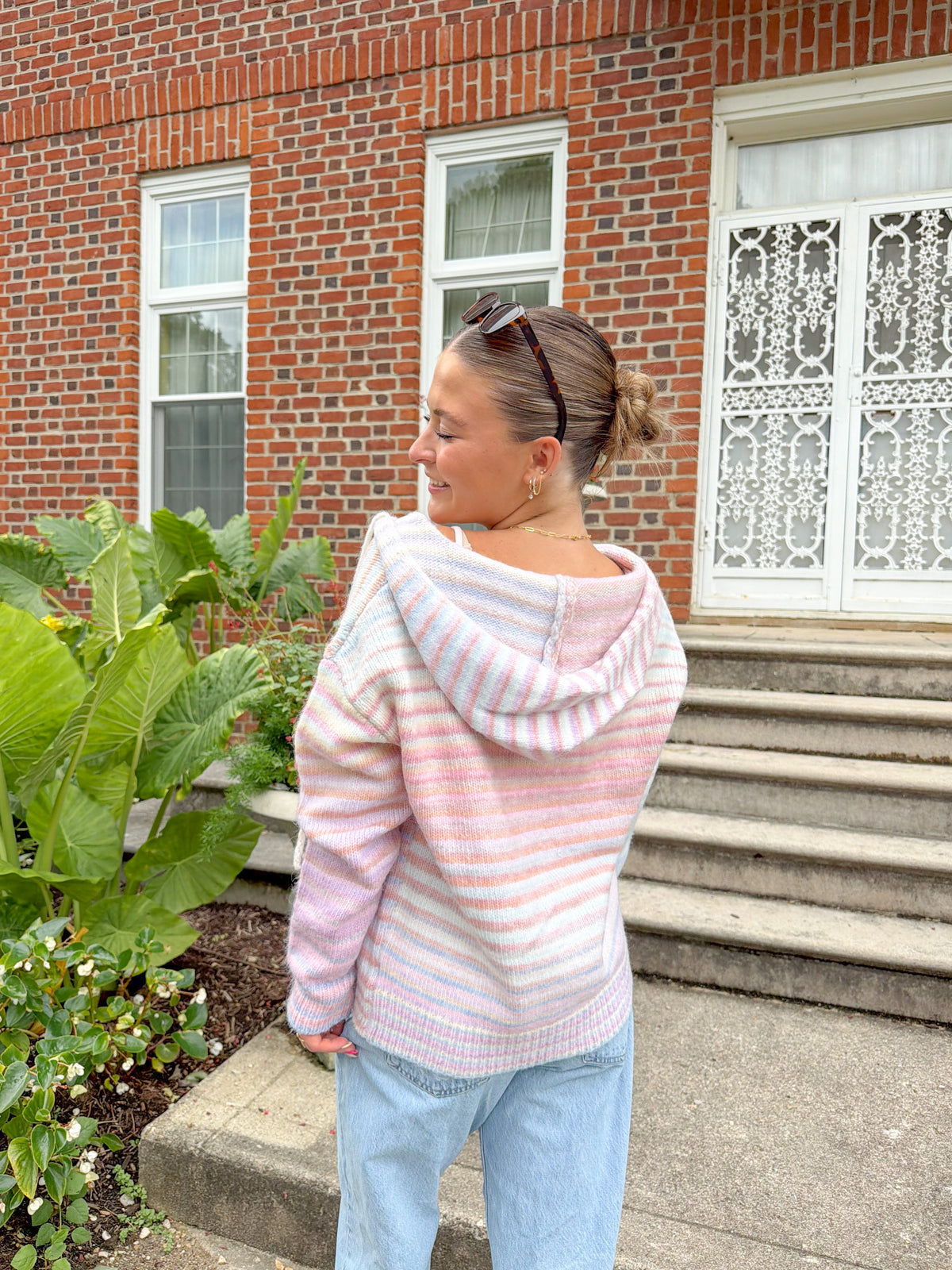 Sweetheart Zip-Up Sweater