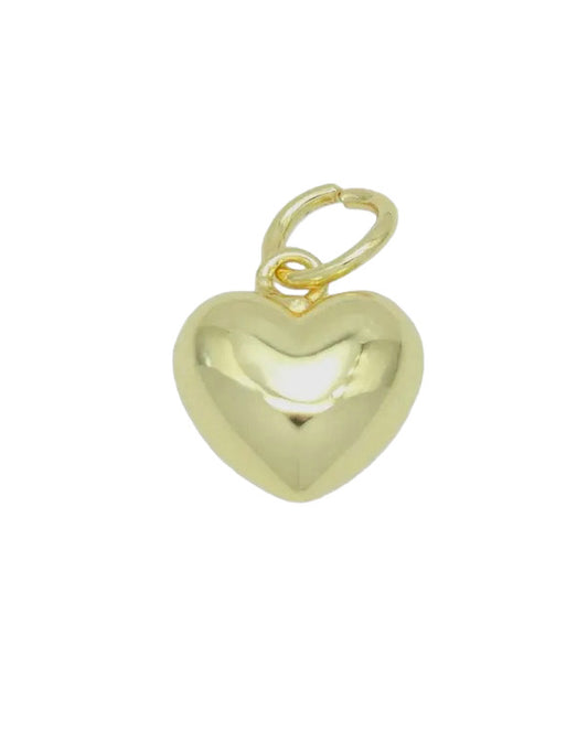 Puffy Small Heart Charm