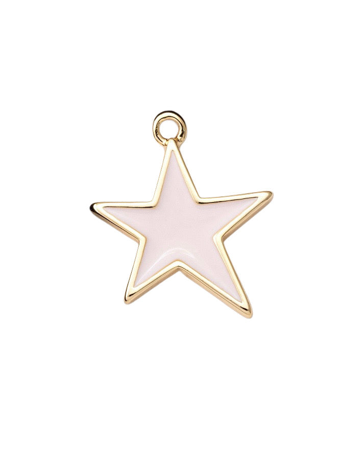 Pink Star Charm