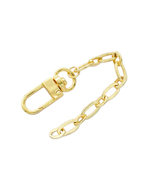 Small Oval Keychain Bag Charm Base