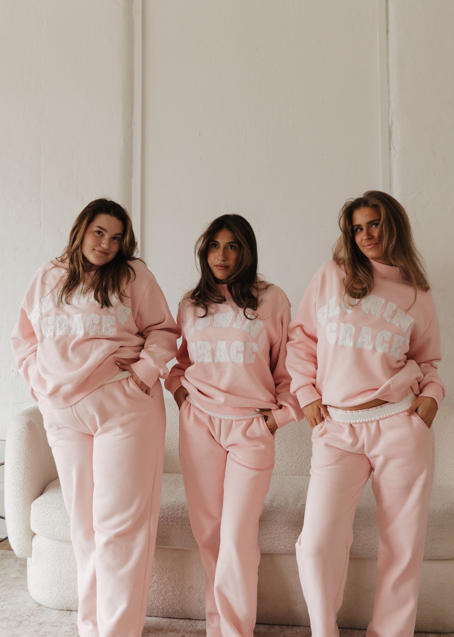 GG Pastel Pink Mockneck