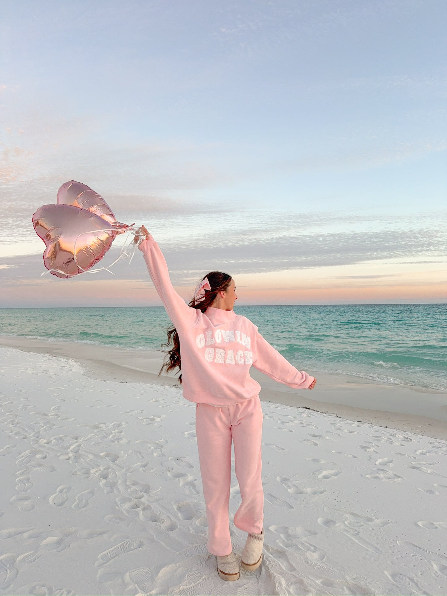 GG Pastel Pink Mockneck