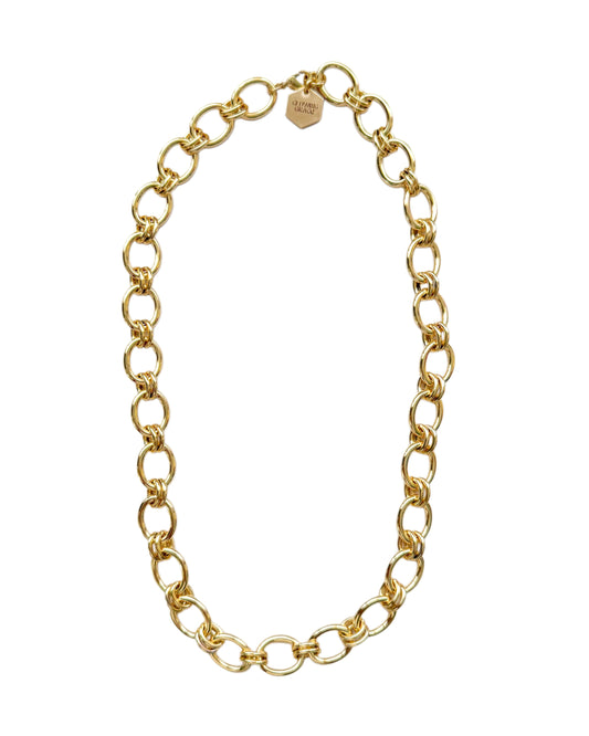 Chunky Oval Link Necklace