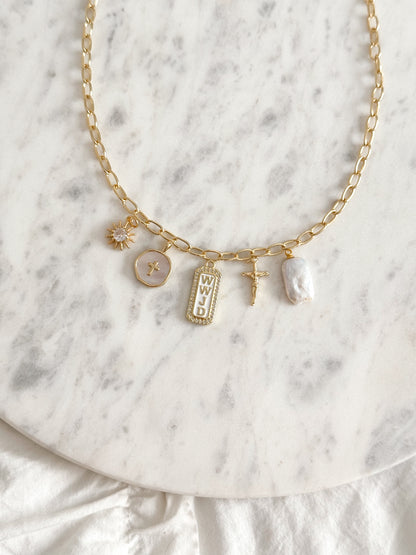 WWJD Gold Charm