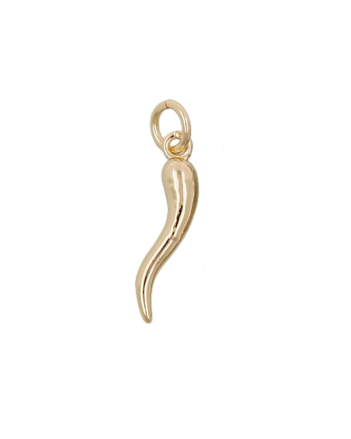 Gold Pepper Charm