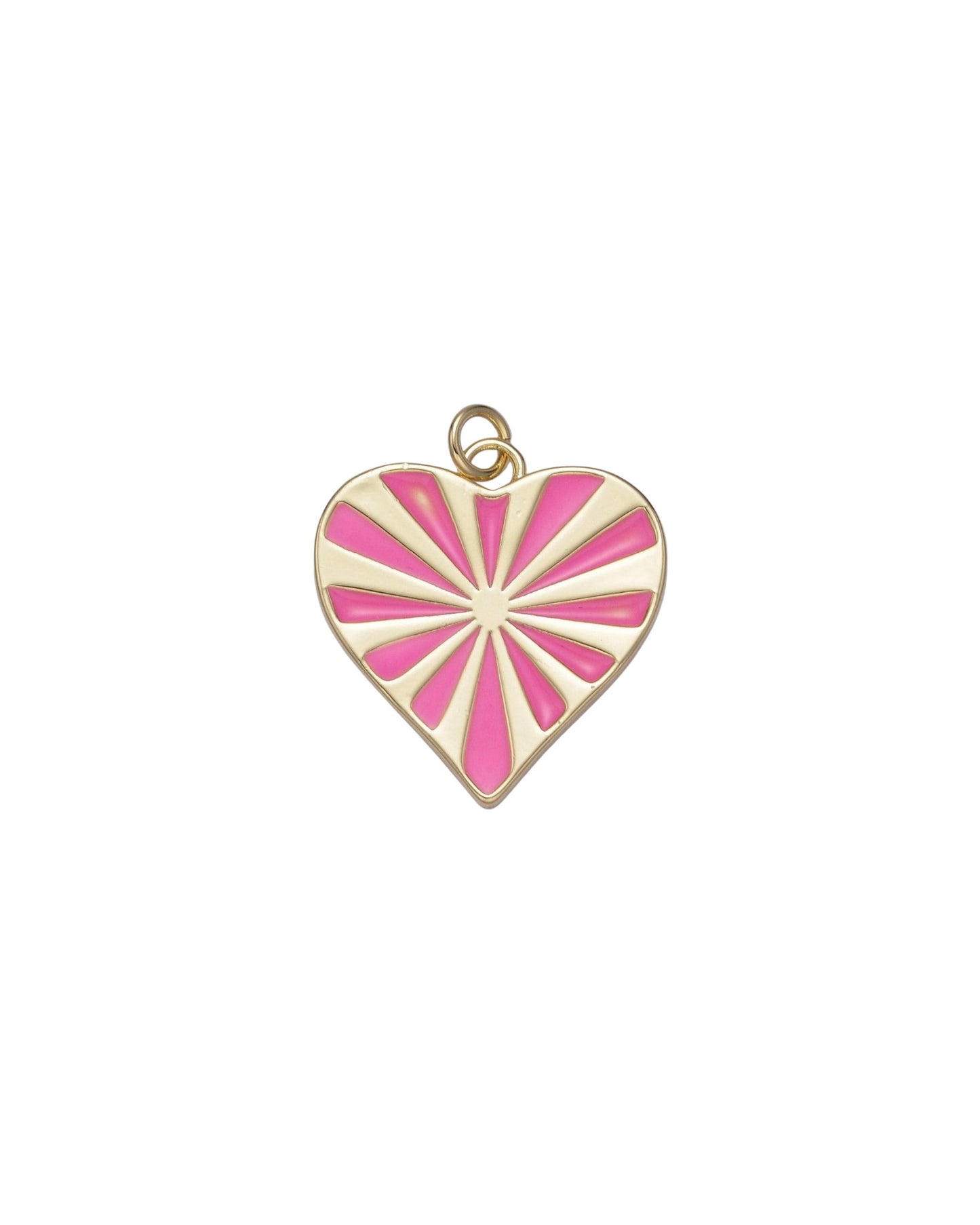 Pink Radical Heart Charm