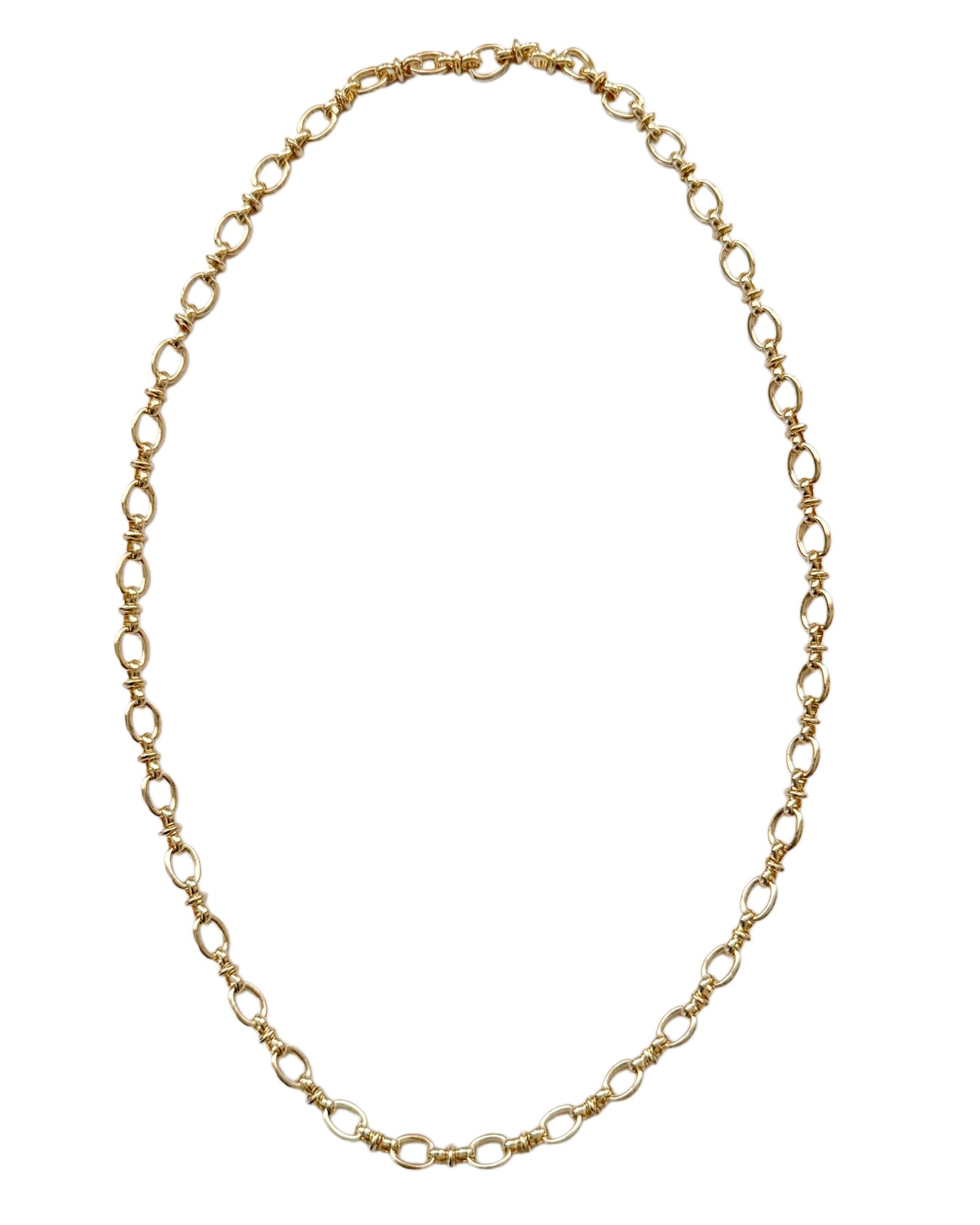 Dainty Fancy Link Necklace