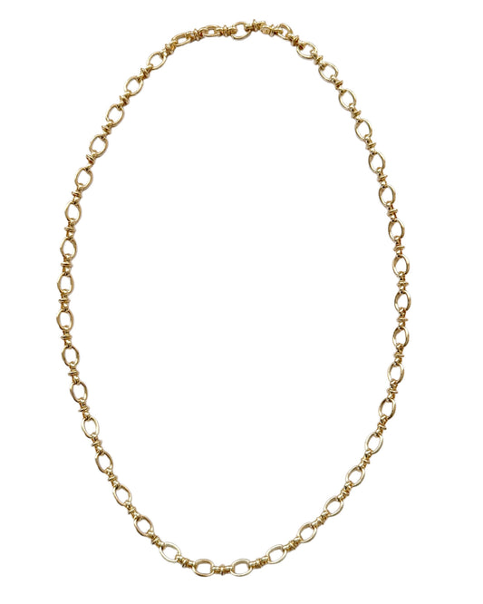 Dainty Fancy Link Necklace
