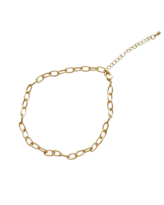 Oval Gold Bracelet