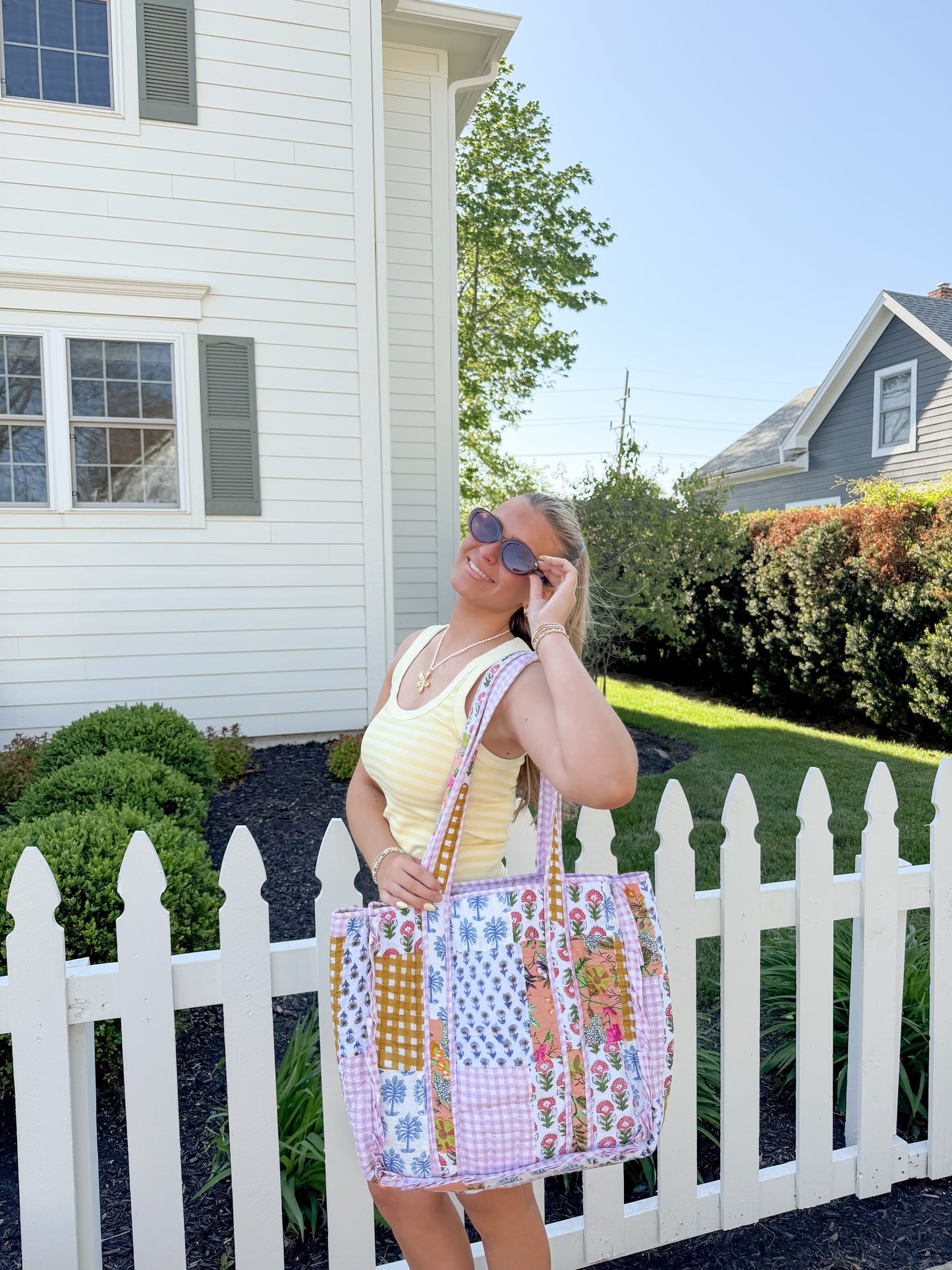 Yellow Striped Tank