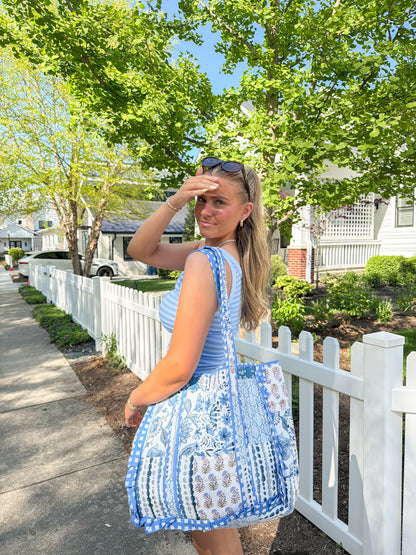 Blue Striped Tank