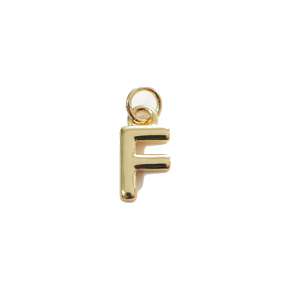 Gold Letter Charms
