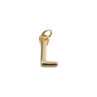 Gold Letter Charms
