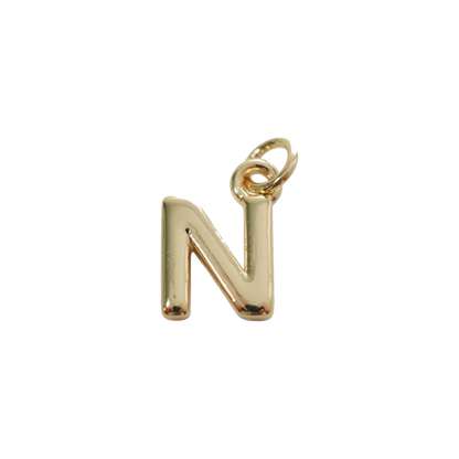 Gold Letter Charms