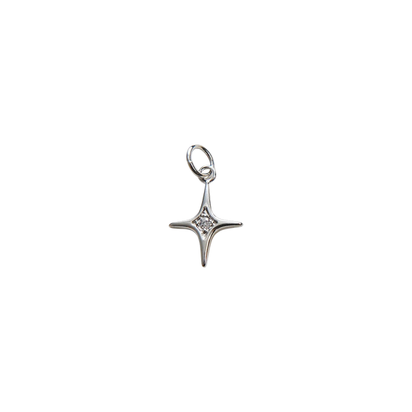 Silver Star Charm