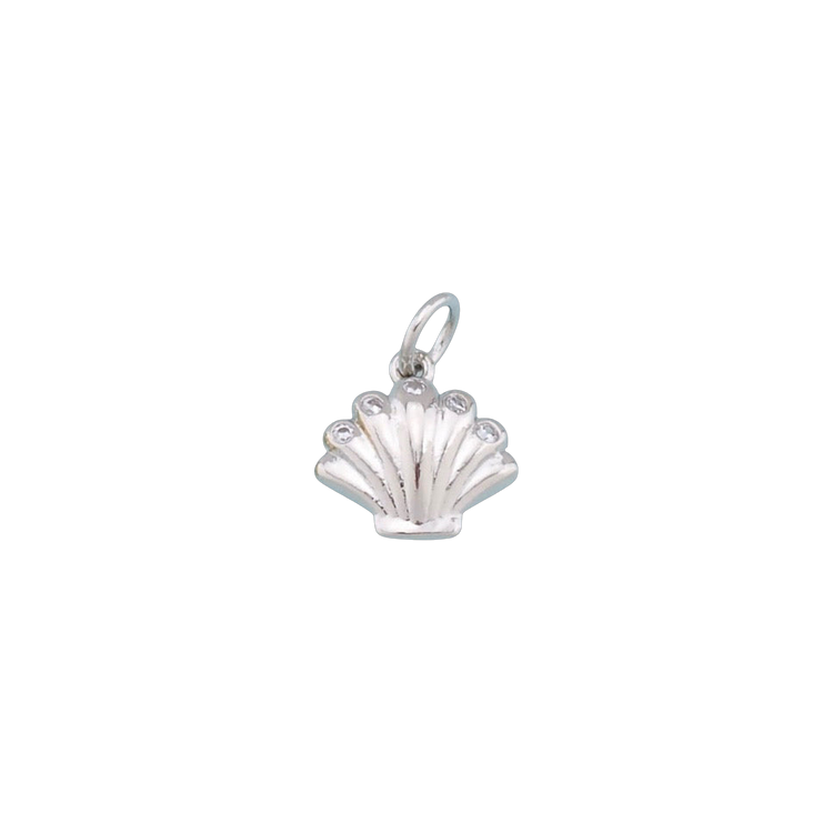 Silver Shell Charm