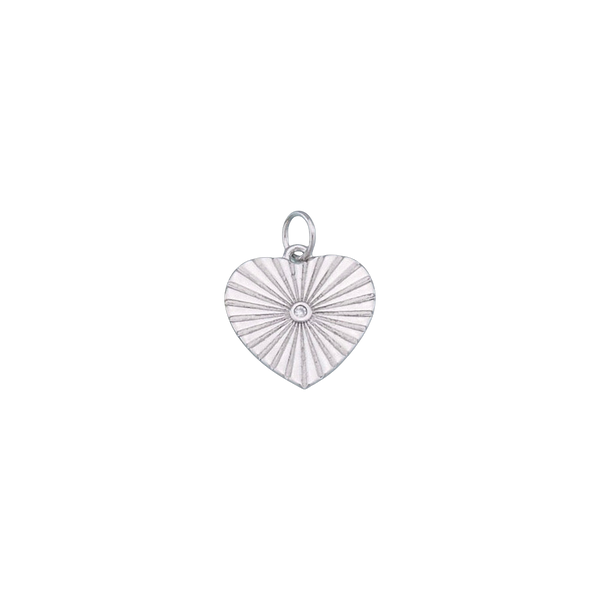 Silver Heart Charm
