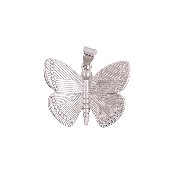 Silver Butterfly Charm