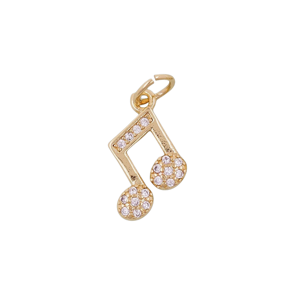 Two Music Note Charm