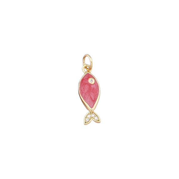 Red Fish Charm