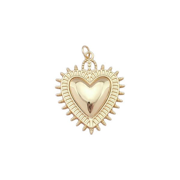 Fancy Heart Charm