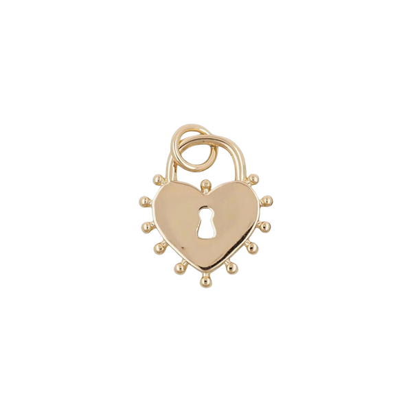 Heart Lock Charm