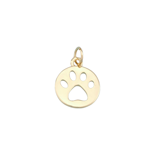 Circle Paw Charm