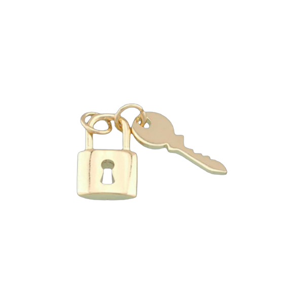 Lock & Key Charm
