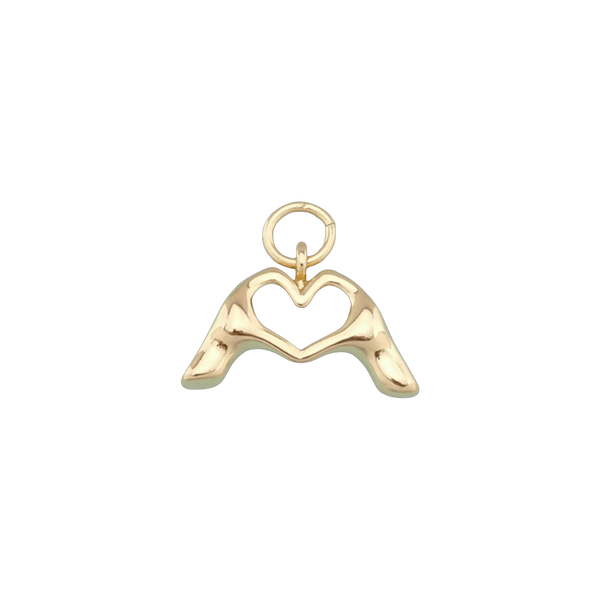 Hands Heart Charm