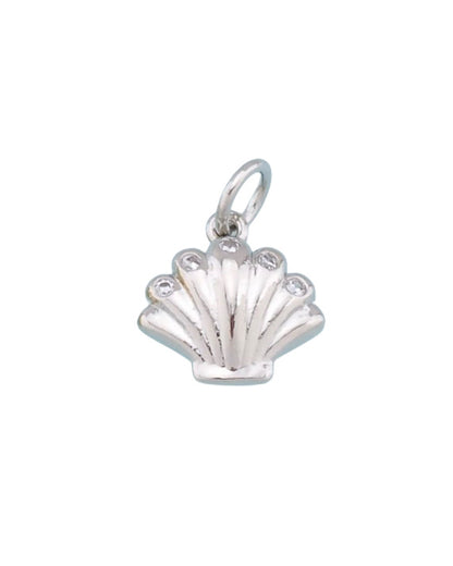 Silver Shell Charm