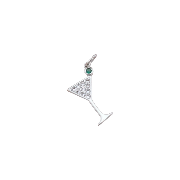 Silver Drink Charm