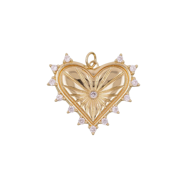 Twinkle Heart Charm