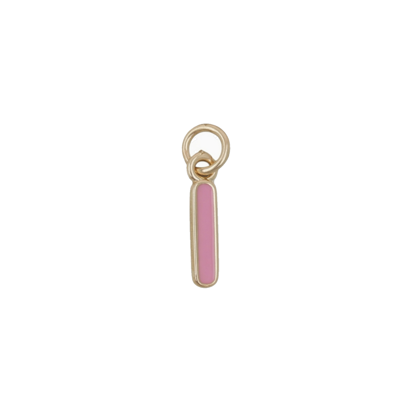 Pink and Gold Letter Charms