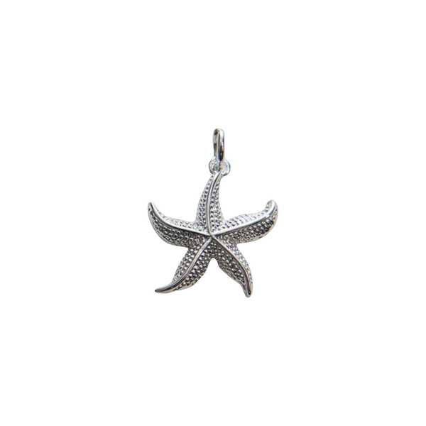Silver Starfish Charm
